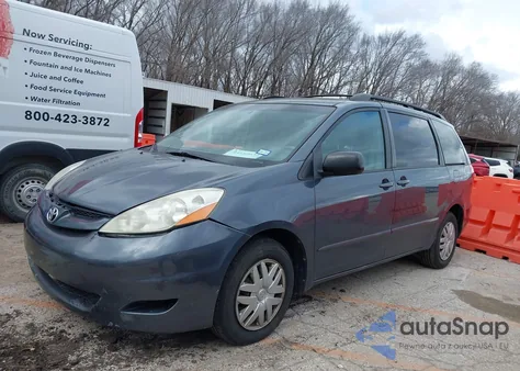 2009 Toyota Sienna Le из США, поврежденный, VIN 5TDZK23C69S247438